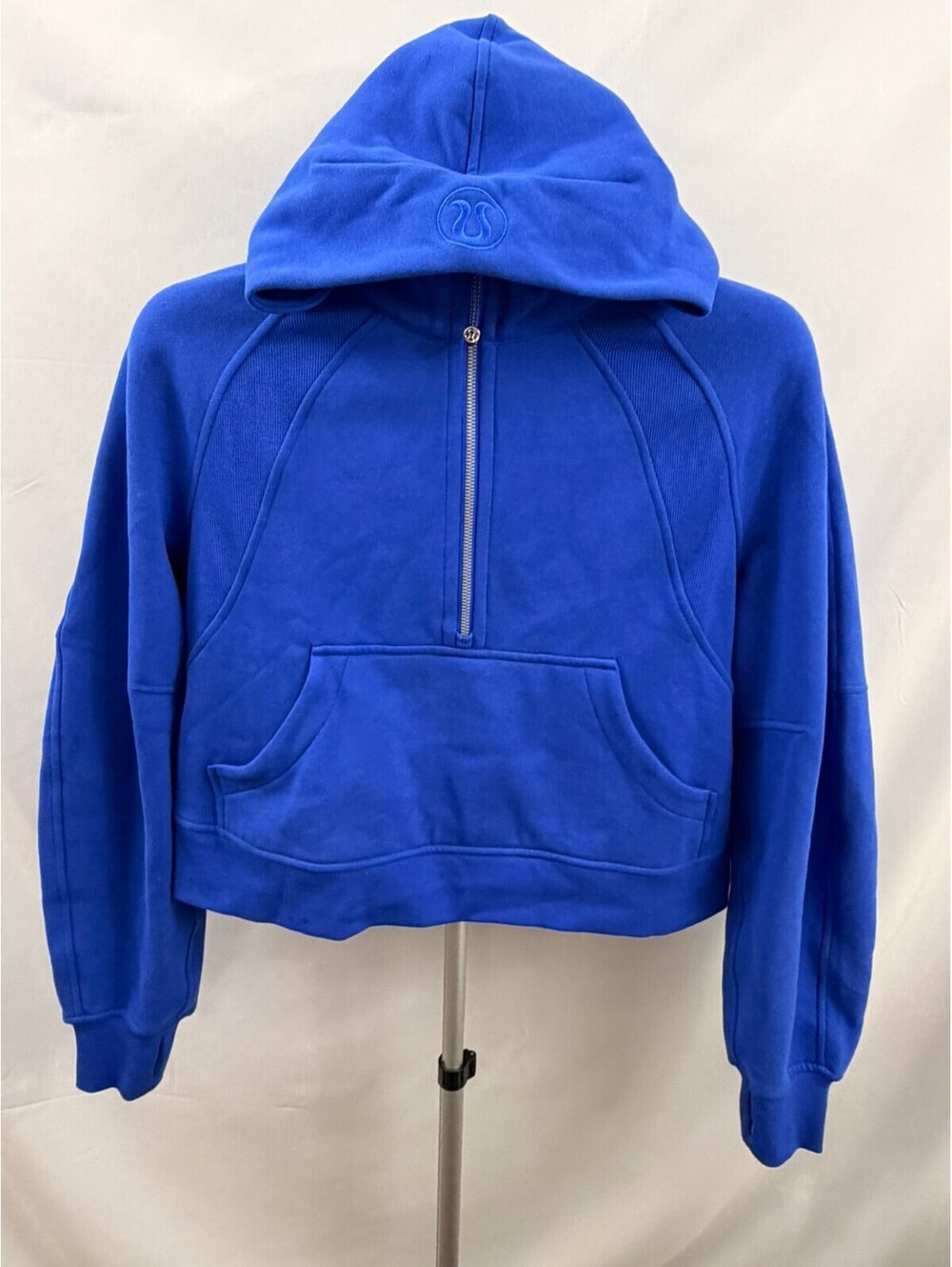 Lululemon Scuba Oversized Half-Zip Hoodie XS/S Beaming Blue